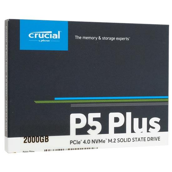 crucial　内蔵型 M.2 SSD　P5 Plus CT2000P5PSSD8JP　2TB