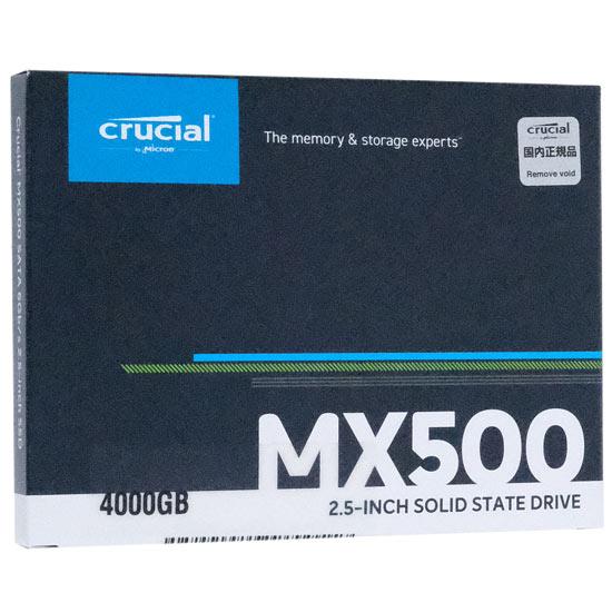 crucial　2.5インチ 内蔵型 SSD MX500 CT4000MX500SSD1/JP　4TB 商品画像1：オンラインショップ　エクセラー