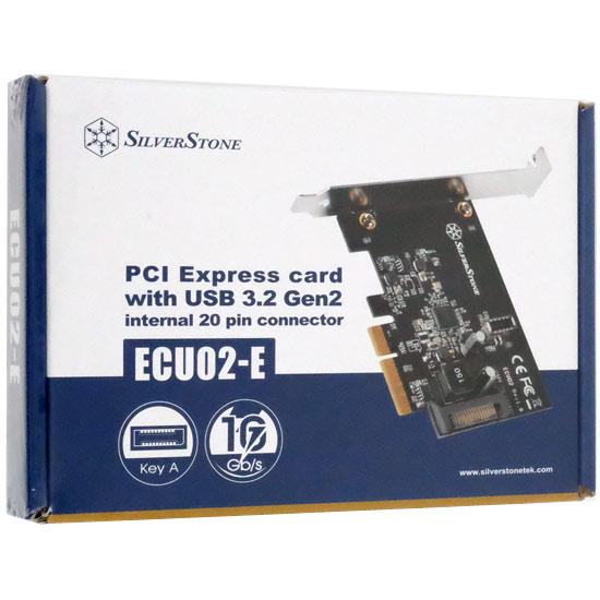 SILVERSTONE　インターフェイスカード SST-ECU02-E [USB3.2 Gen2]