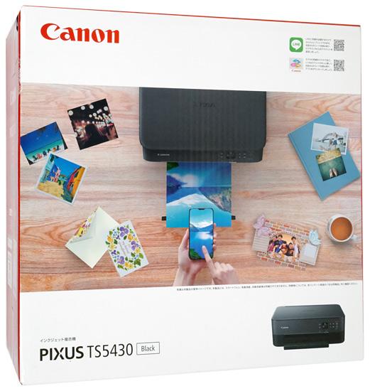 Canon製　A4インクジェット複合機　PIXUS TS5430　ブラック