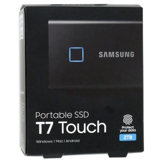 SAMSUNG　ポータブルSSD　T7 Touch MU-PC2T0K/IT　2TB　ブラック