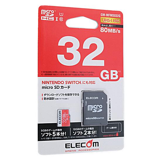 ELECOM　microSDHCメモリーカード　GM-MFMS032G　32GB