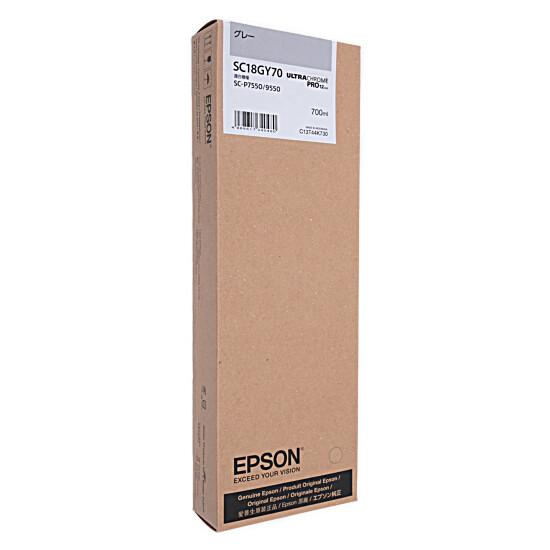 EPSON　インクカートリッジ SC18GY70　グレー