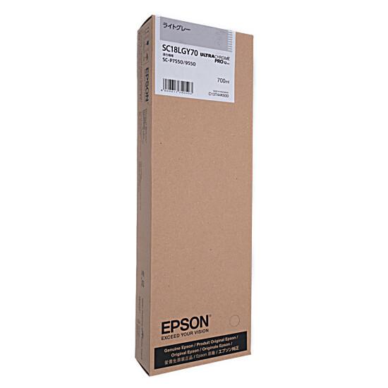 EPSON　インクカートリッジ SC18LGY70　ライトグレー
