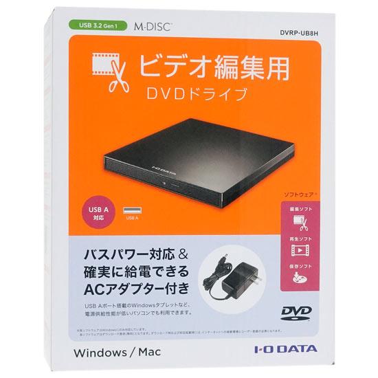 I-O DATA製　ポータブル DVDドライブ　DVRP-UB8H 商品画像1：オンラインショップ　エクセラー