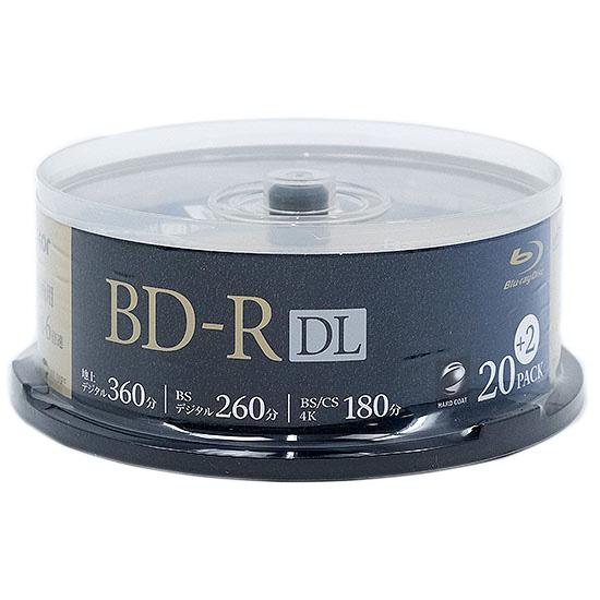 Victor製　ブルーレイディスク 6倍速 BD-R DL　VBR260RP22SJ5　22枚組 商品画像1：オンラインショップ　エクセラー