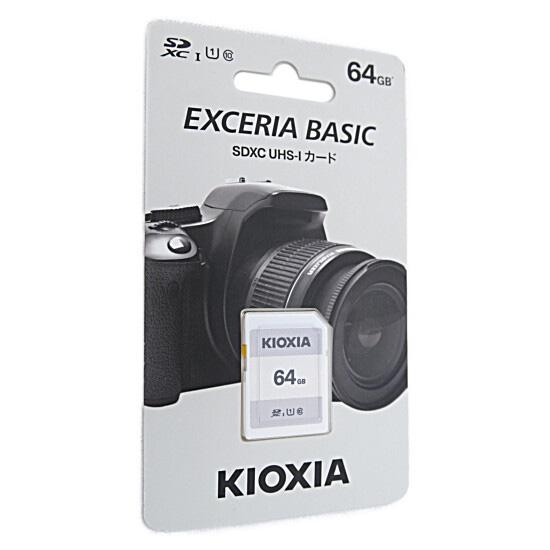 キオクシア　SDXCメモリーカード EXCERIA BASIC KSDER45N064G　64GB