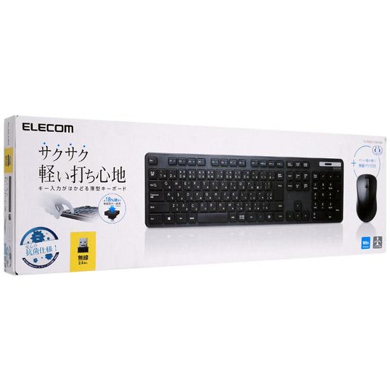 ELECOM　ワイヤレスキーボード　TK-FDM110MKBK　ブラック