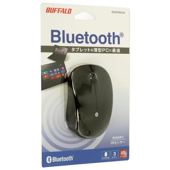 BUFFALO　Bluetooth内蔵 IR LED光学式 3ボタンマウス BSMRB050BK　ブラック