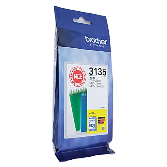 brother　インクカートリッジ 超・大容量タイプ　LC3135Y　イエロー