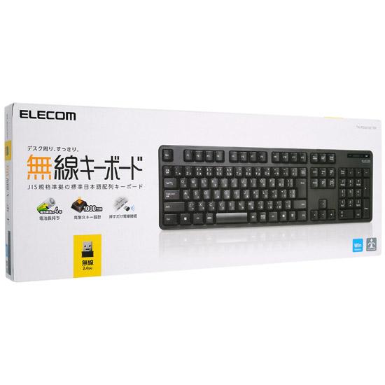 ELECOM　無線フルキーボード TK-FDM106TBK　ブラック