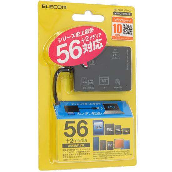 ELECOM　56＋2メディア対応メモリリーダライタ　MR-A012BK　ブラック 商品画像1：オンラインショップ　エクセラー