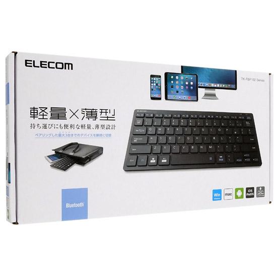 ELECOM　Bluetoothミニキーボード TK-FBP102BK　ブラック