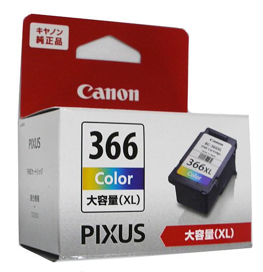 CANON　インクカートリッジ　BC-366XL　3色カラー 大容量 商品画像1：オンラインショップ　エクセラー