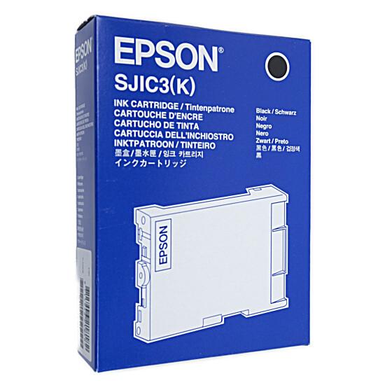EPSON　インクカートリッジ SJIC3K　黒 商品画像1：オンラインショップ　エクセラー