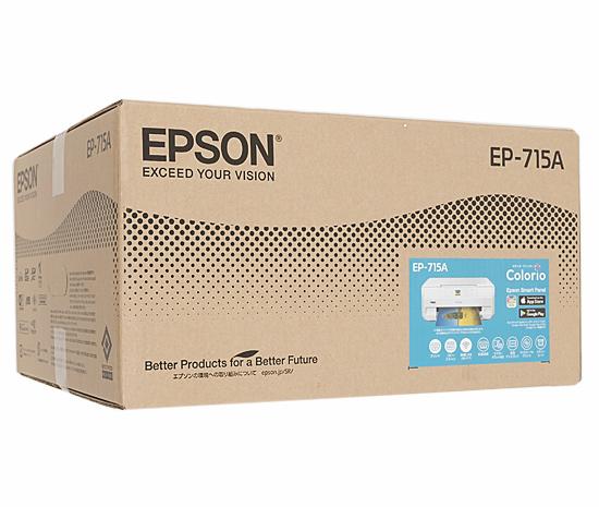 EPSON製　A4インクジェット複合機 カラリオ　EP-715A