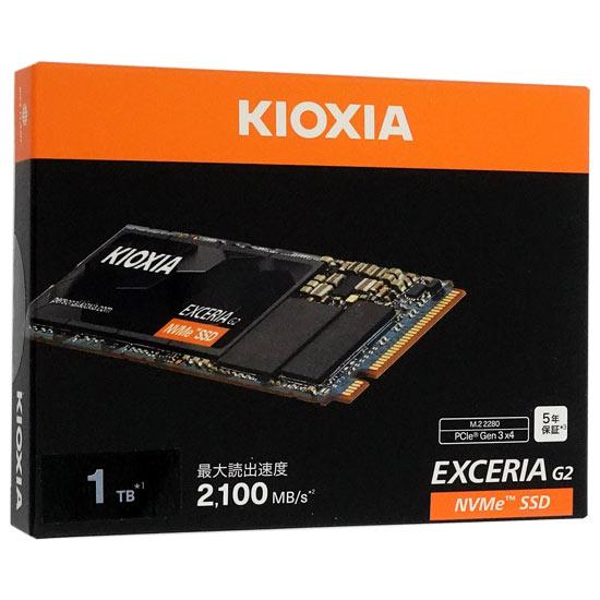 キオクシア　EXCERIA G2 SSD-CK1.0N3G2/J　ブラック