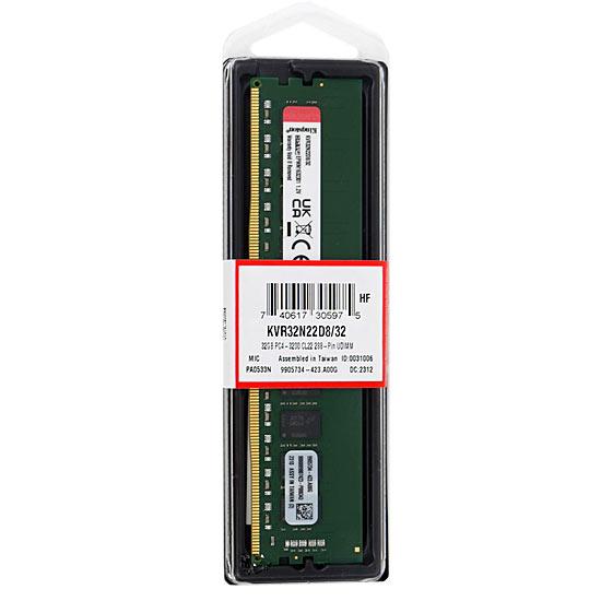 Kingston製　KVR32N22D8/32　DDR4 PC4-25600 32GB 商品画像1：オンラインショップ　エクセラー