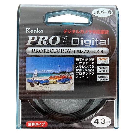 Kenko　レンズフィルター 43S PRO1D プロテクター (W) SV　243527 商品画像1：オンラインショップ　エクセラー
