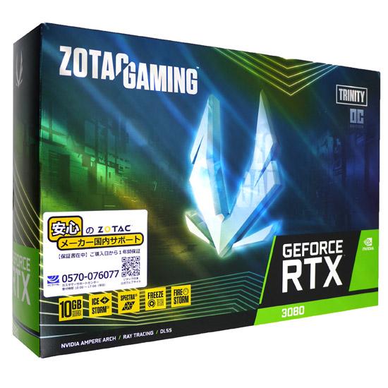 ZOTAC製グラボ　GAMING GeForce RTX 3080 Trinity OC ZT-A30800J-10P　PCIExp･･･