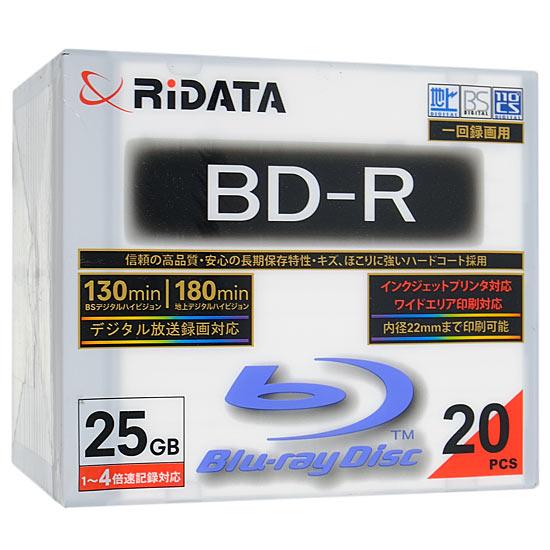 RiTEK　ブルーレイディスク RIDATA BD-R130PW 4X.20P SC C　BD-R 4倍速 20枚･･･