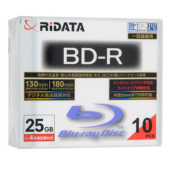 RiTEK　ブルーレイディスク RIDATA BD-R130PW 4X.10P SC C　BD-R 4倍速 10枚･･･