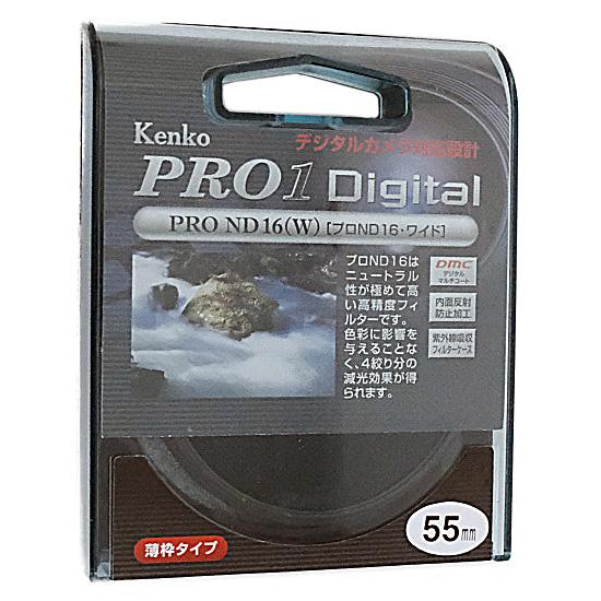 Kenko　カメラ用フィルター 55mm 光量調節用　55S PRO1D プロND16 商品画像1：オンラインショップ　エクセラー