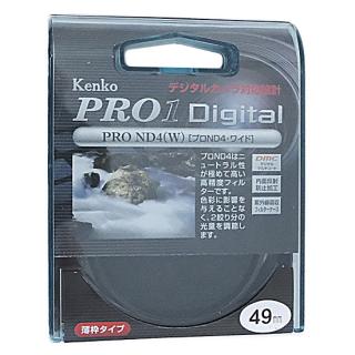 Kenko カメラ用フィルター 49mm 光量調節用 49S PRO1D プロND4の通販