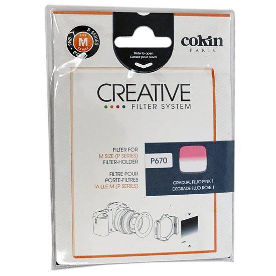 Cokin　83×100mm角 ハーフグラデーションフィルター フルーピンク1 P670 商品画像1：オンラインショップ　エクセラー
