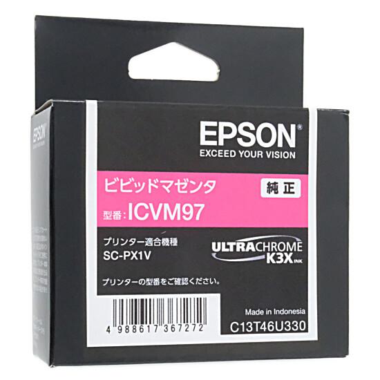 EPSON　インクカートリッジ　ICVM97　ビビッドマゼンタ 商品画像1：オンラインショップ　エクセラー