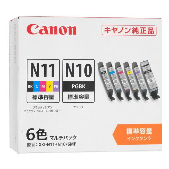 CANON　インクタンク 6色マルチパック　XKI-N11+N10/6MP