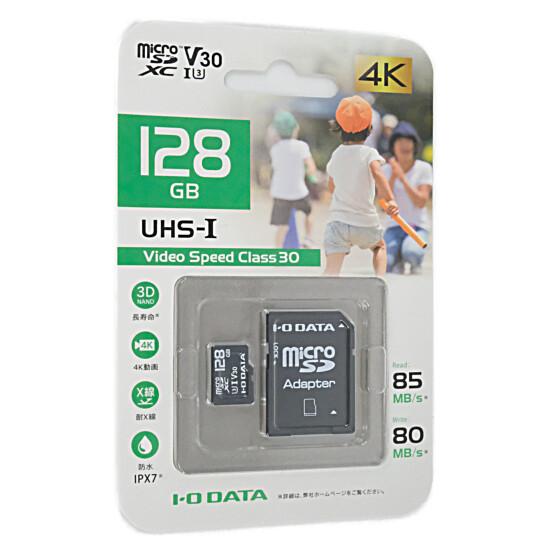 I-O DATA　microSDXCメモリーカード MSDU13-128G　128GB 商品画像1：オンラインショップ　エクセラー
