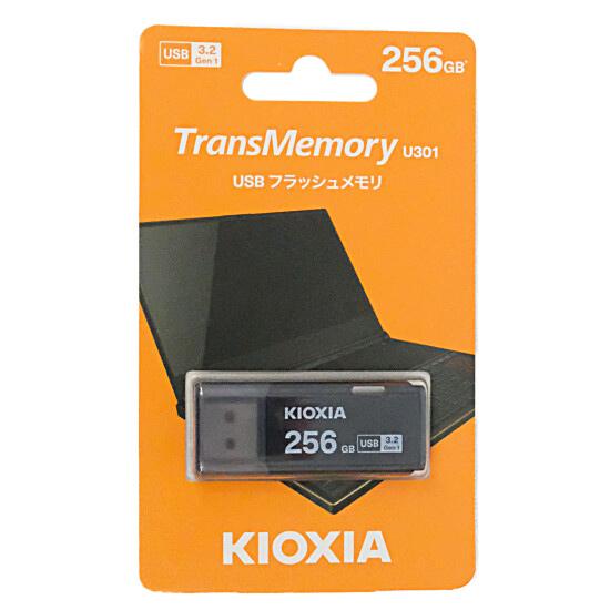 キオクシア　USBフラッシュメモリ TransMemory U301 KUC-3A256GK　256GB ブラック 商品画像1：オンラインショップ　エクセラー