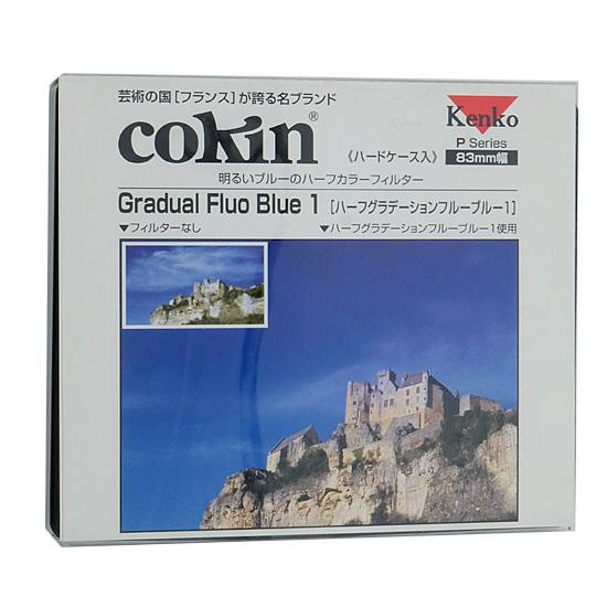 Cokin　83×100mm角 ハーフグラデーションフィルター フルーブルー1 P666