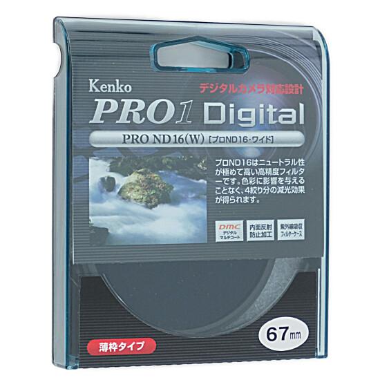 Kenko　カメラ用フィルター 67mm 光量調節用　67S PRO1D プロND16 商品画像1：オンラインショップ　エクセラー