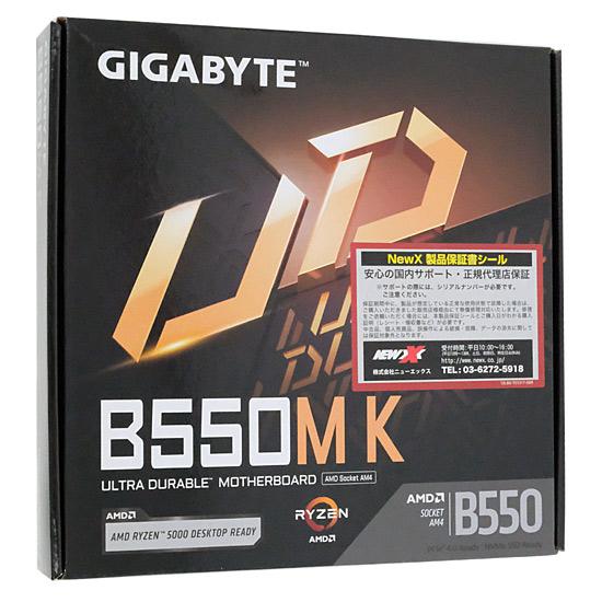 GIGABYTE　MicroATXマザーボード B550M K Rev.1.0　SocketAM4