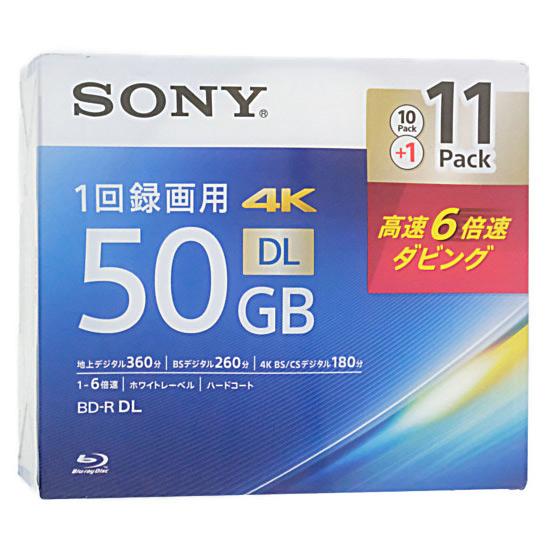 SONY　ブルーレイディスク 11BNR2VMPS6　BD-R DL 6倍速 11枚組 商品画像1：オンラインショップ　エクセラー