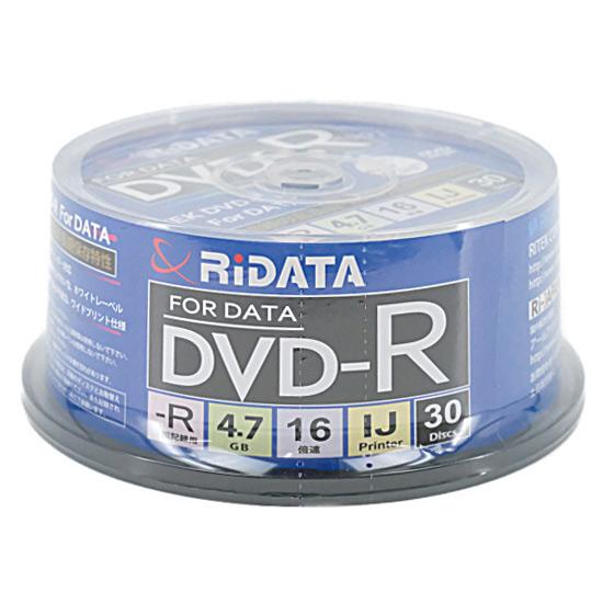 RiTEK　データ用 DVD-R RIDATA D-R16X47G.PW30SP B　16倍速 30枚組