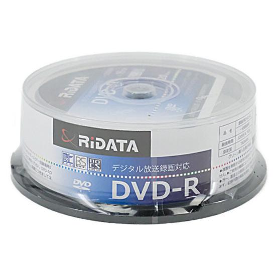 RiTEK　録画用 DVD-R RIDATA DRCP16X.PW20RD D　16倍速 20枚組 商品画像1：オンラインショップ　エクセラー