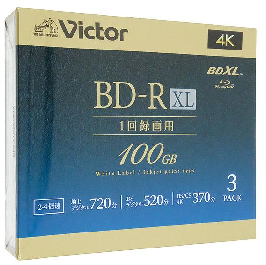 Victor製　ブルーレイディスク VBR520YP3J5　3枚組 商品画像1：オンラインショップ　エクセラー