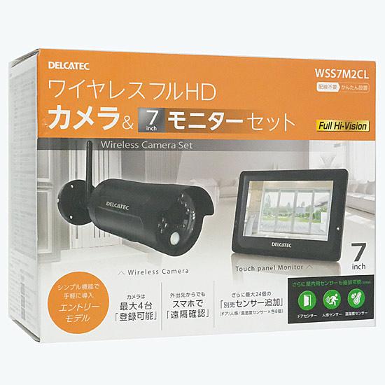 DXアンテナ　ワイヤレスフルHDカメラ＆7inchモニターセット　WSS7M2CL