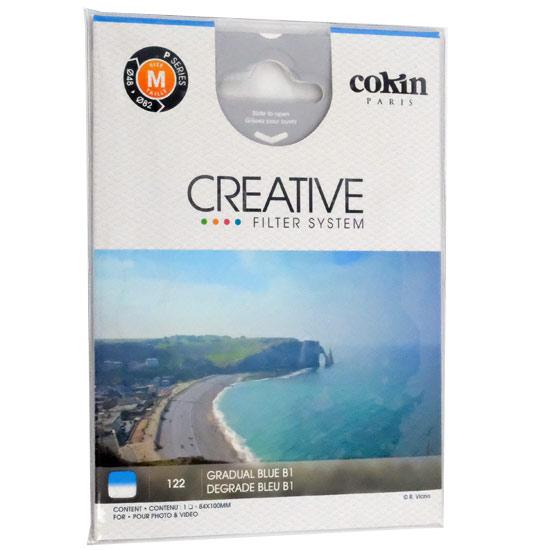 Cokin　83×100mm角 ハーフグラデーションフィルター ブルー1 P122 商品画像1：オンラインショップ　エクセラー
