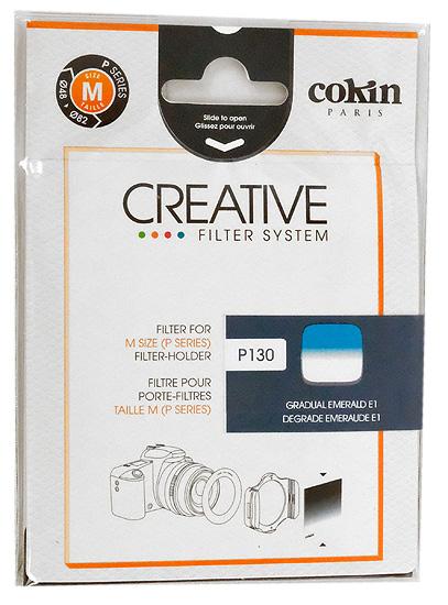 Cokin　83×100mm角 ハーフグラデーションフィルター エメラルド1 P130 商品画像1：オンラインショップ　エクセラー