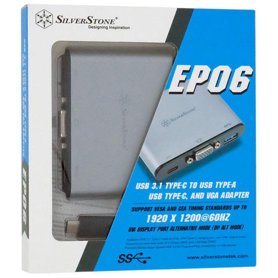 SILVERSTONE　変換アダプタ SST-EP06C　チャコールグレー 商品画像1：オンラインショップ　エクセラー