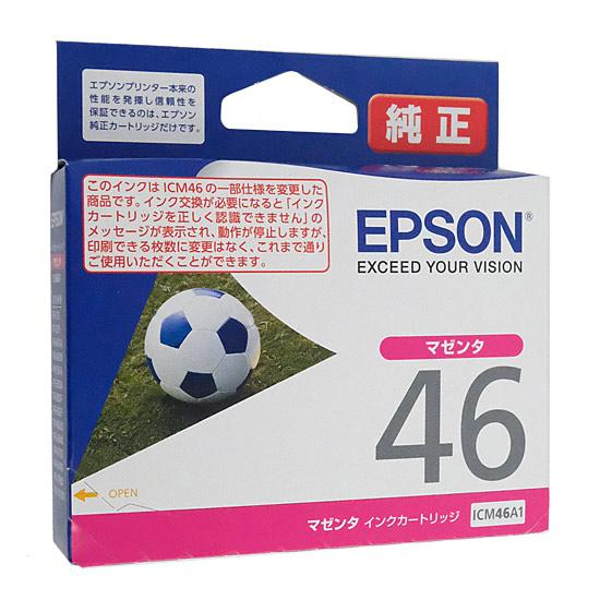 EPSON　インクカートリッジ ICM46A1　マゼンタ 商品画像1：オンラインショップ　エクセラー