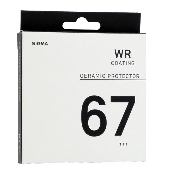 シグマ　カメラ用フィルター WR CERAMIC PROTECTOR 67mm 商品画像1：オンラインショップ　エクセラー