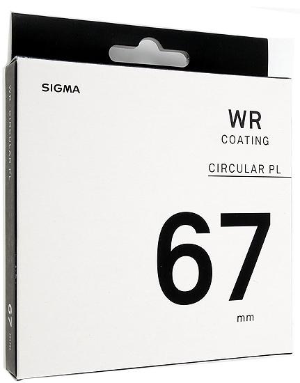 シグマ　カメラ用フィルター WR CIRCULAR PL FILTER 67mm