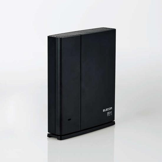 エレコム　Wi-Fi 6(11ax) 1201+574Mbps 中継器 WSC-X1800GS2-B　ブラック