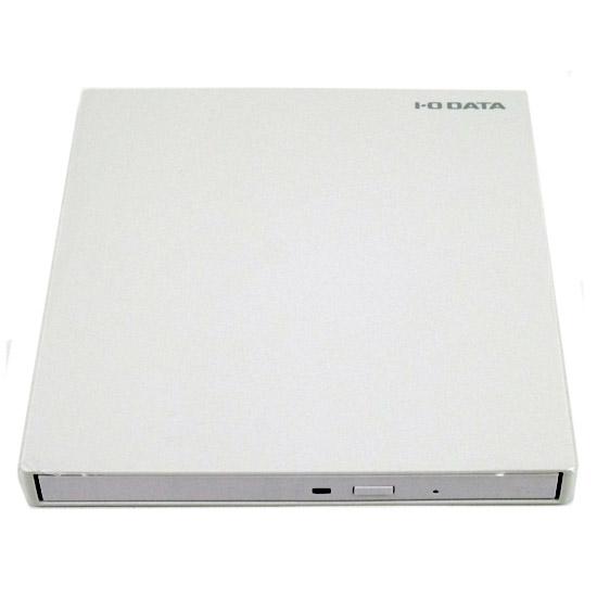 I-O DATA製　ポータブル DVDドライブ　DVRP-UT8FCW　パールホワイト 商品画像1：オンラインショップ　エクセラー