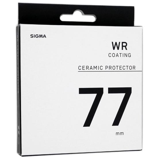 シグマ　カメラ用フィルター WR CERAMIC PROTECTOR 77mm